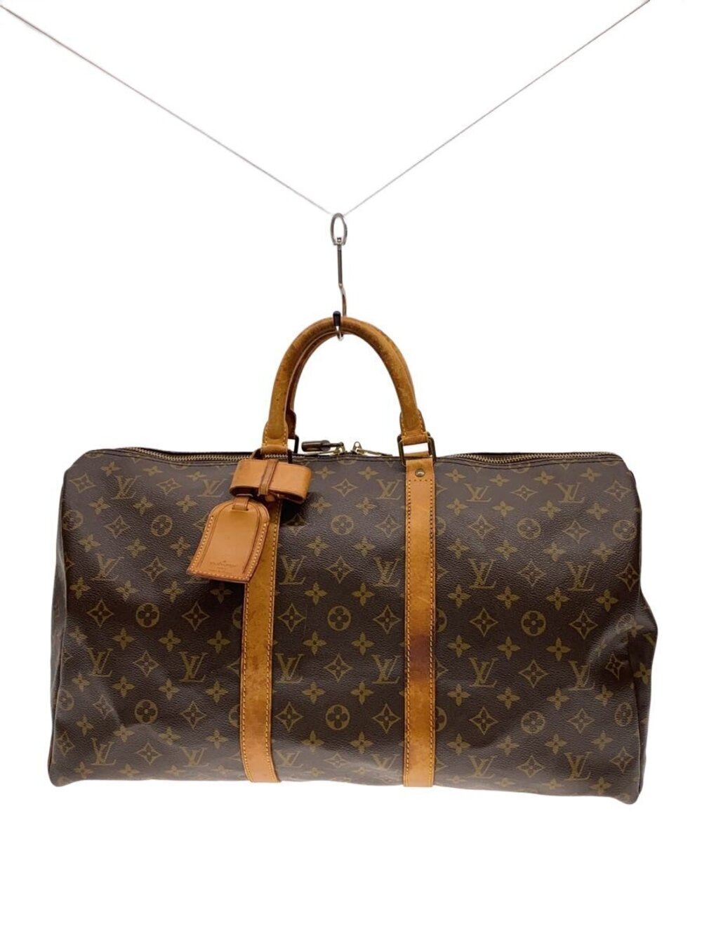 LOUIS VUITTON Keepall Monogram Canvas Brown